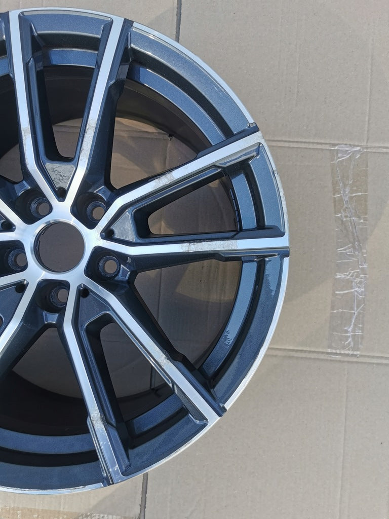 1x Alufelge 18 Zoll 8.5" 5x112 40ET Glanz Graphit 6897082 BMW 3 G21 G20 Mg FEL3580781693xo