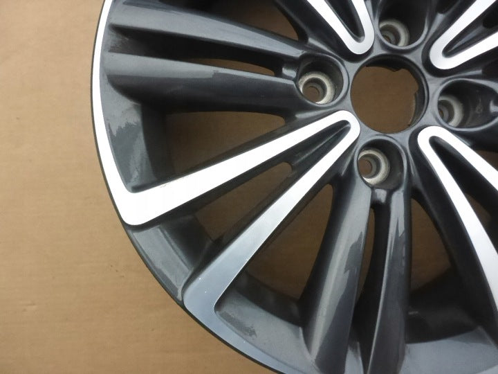 1x Alufelge 16 Zoll 6.0" 4x108 27ET Glanz 9677100677 Citroën C3 301 Rim Wheel FEL4174315708xb