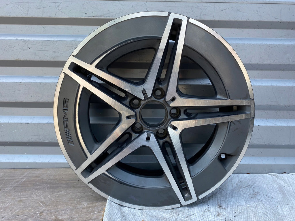 1x Alufelge 18 Zoll 7.5" 5x112 A2064011700 Mercedes-Benz Rim Wheel