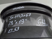 Load image into Gallery viewer, 1x Alufelge 19 Zoll 7.5" 5x114.3 53ET 52910-D7410 Hyundai I Rim Wheel FEL3382523098qa