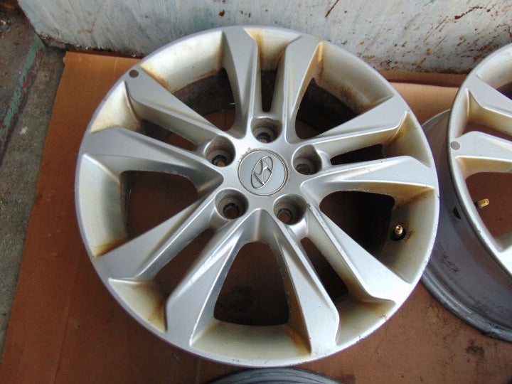 4x Alufelge 16 Zoll 6.5" 5x114.3 50ET 52910-A5300 Hyundai I30 Rim Wheel FEL7251501413gh