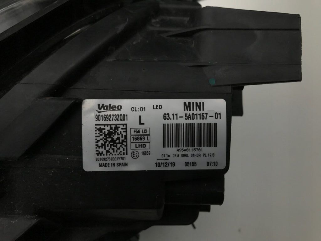 Frontscheinwerfer Mini F57 F56 F55 5A01157-01 Full LED Links Headlight SCH4406706106tu