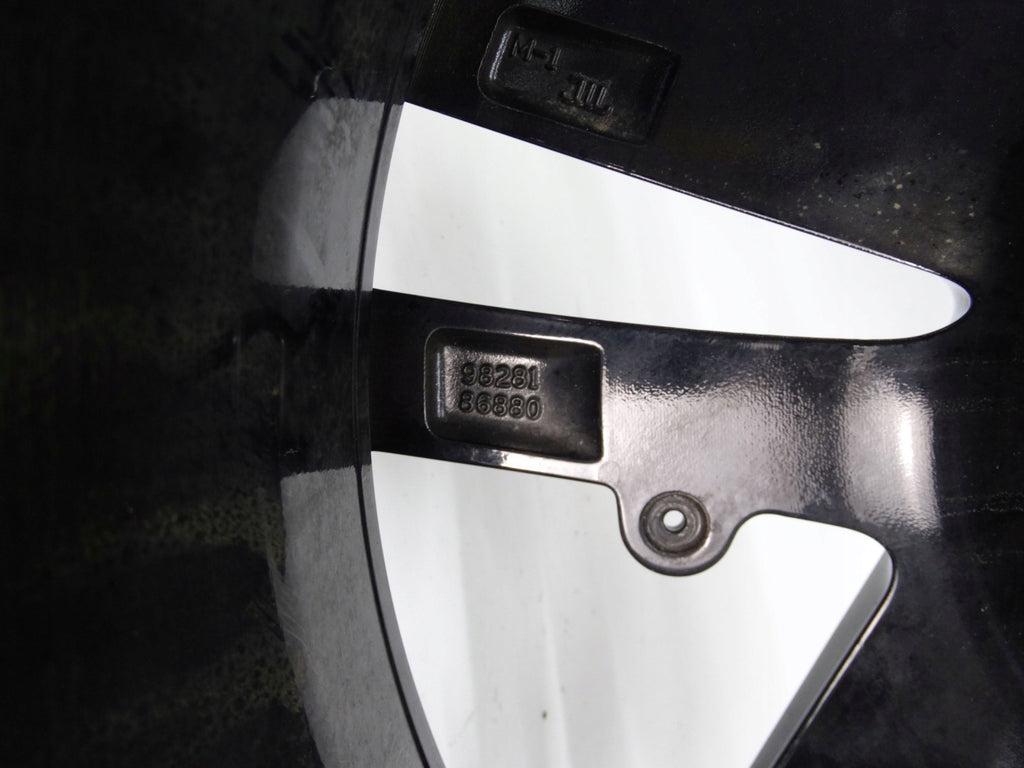 1x Alufelge 18 Zoll 7.0" 4x108 35ET Glanz Schwarz 9828186880 Peugeot 2008 Ii FEL6247575746ab