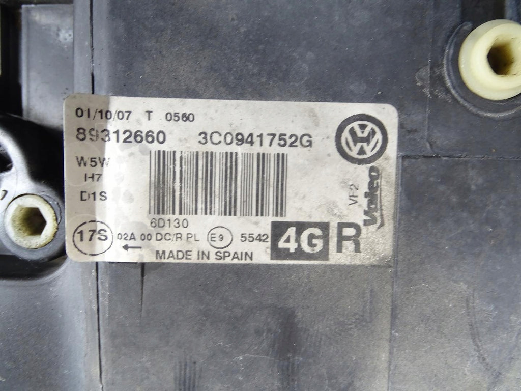 Frontscheinwerfer VW Passat 3C0941752G 3D0907391B Xenon Rechts Headlight SCH7012911316bg