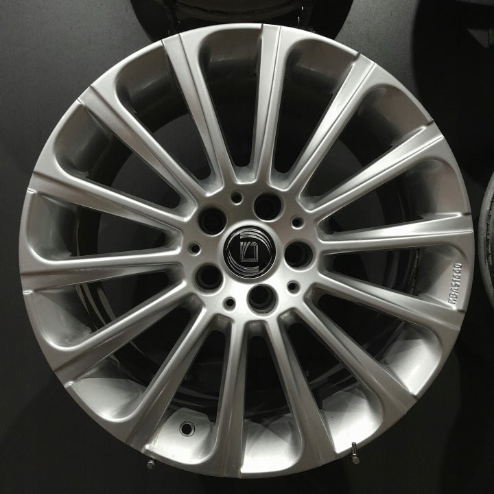 4x Alufelge 18 Zoll 8.0" 5x112 35ET Glanz Silber Mercedes-Benz W213 W212 FEL9787332449cq