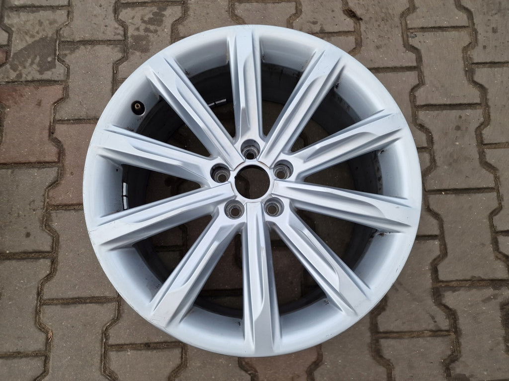 1x Alufelge 19 Zoll 8.5" 5x112 32ET Glanz 4G8601025B Audi Rim Wheel