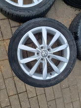 Load image into Gallery viewer, 4x Alufelge 17 Zoll 7.0" 5x112 49ET Glanz Silber 5G0601025K VW I Rim Wheel FEL3276314376gz