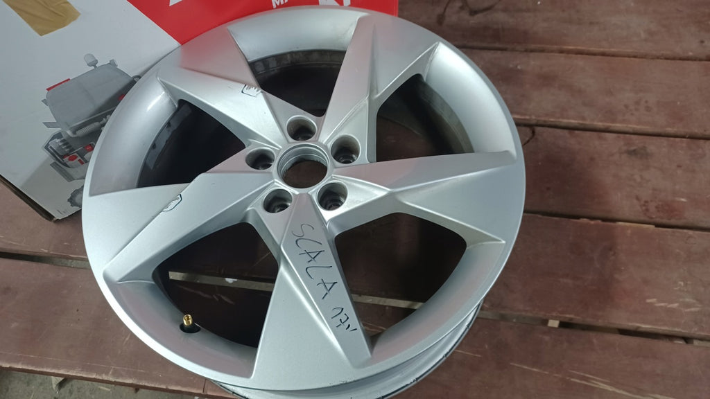 1x Alufelge 17 Zoll 6.5" 5x120 657601025C Skoda Scala Kamiq Rim Wheel FEL4247627086ae