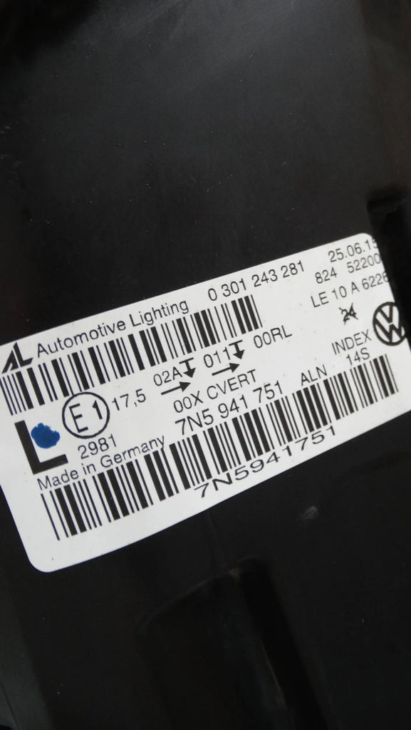 Frontscheinwerfer Seat Alhambra 7N5941751 Links Scheinwerfer Headlight