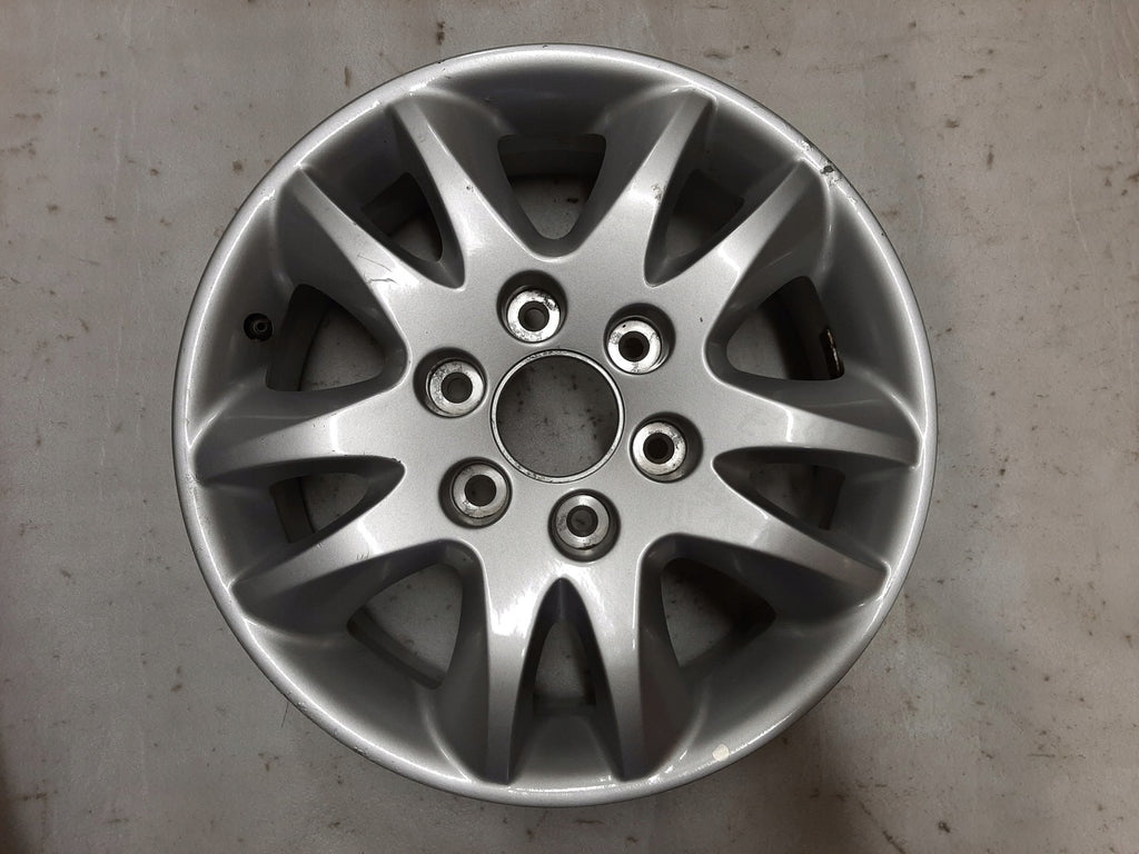 1x Alufelge 17 Zoll 6.5" 6x139.7 46ET Glanz Silber 52910-4D250 Kia Carnival Ii