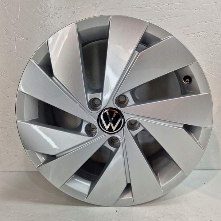4x Alufelge 17 Zoll 6.5" 5x112 46ET Glanz Silber 5H0601025B VW I Rim Wheel FEL9179912304lz