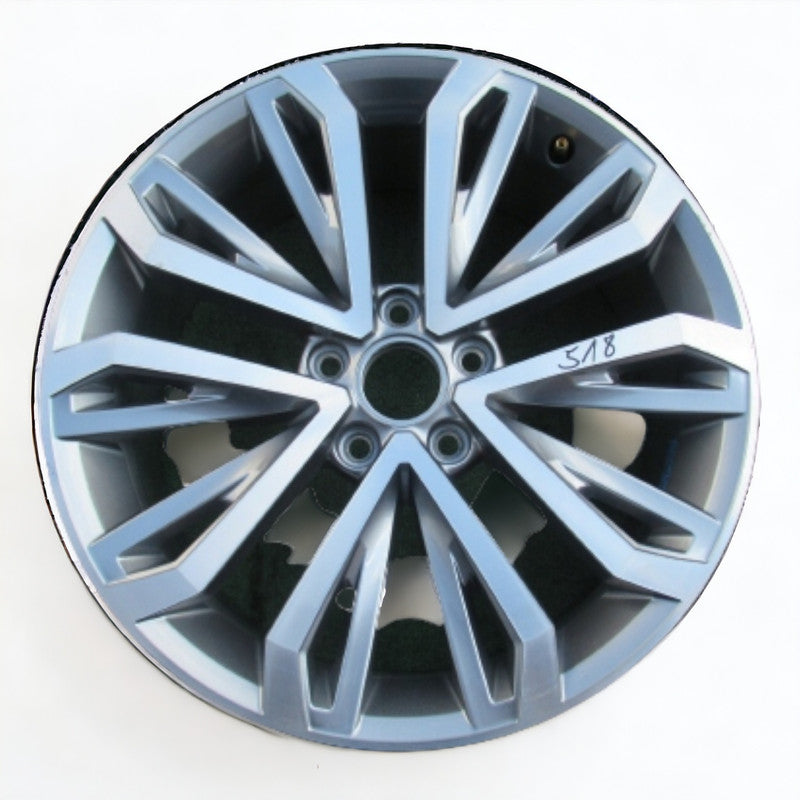 1x Alufelge 18 Zoll 7.0" 5x112 45ET Glanz Grau 2GA601025 Mg Montego T-Roc