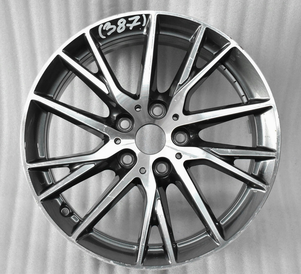 1x Alufelge 17 Zoll 7.0" 5x112 47ET Glanz Grau 7849122 BMW F45 1 F40 F46 Mg FEL5255759463ou