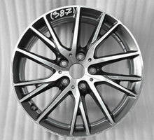 Load image into Gallery viewer, 1x Alufelge 17 Zoll 7.0" 5x112 47ET Glanz Grau 7849122 BMW F45 1 F40 F46 Mg FEL5255759463ou