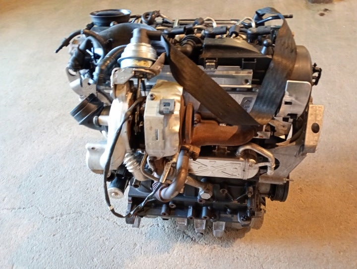 Motor VW Touran CAYY 1.6 TDI 90PS 66kW Diesel Engine Komplett MOT7522686359sw