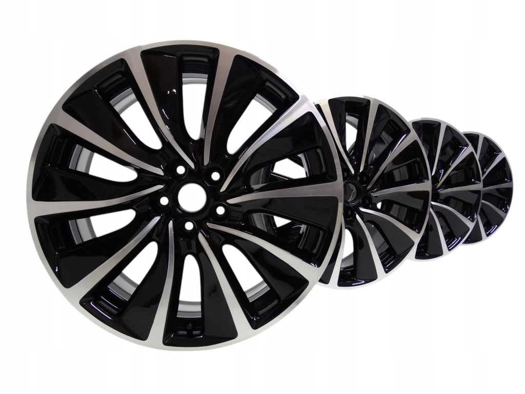 4x Alufelge 19 Zoll 7.0" 5x108 38ET Glanz Schwarz YP00174580 Opel Grandland FEL7720773553dj