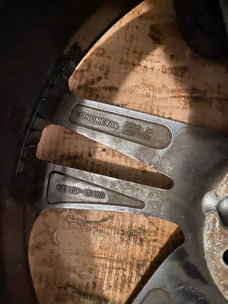 1x Alufelge 19 Zoll 7.0" 5x114.3 KE409-4C400 Nissan 1 Rim Wheel