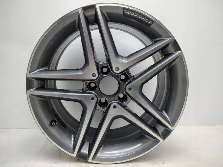 1x Alufelge 18 Zoll A1764010000 Mercedes-Benz W176 Rim Wheel FEL6649565132zd