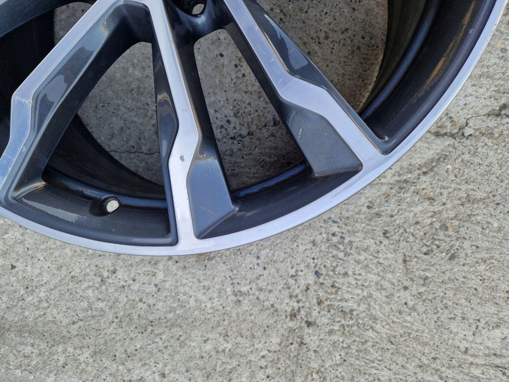 1x Alufelge 20 Zoll 9.5" 5x112 43ET Glanz Silber 8010269 BMW G01 G02 Mg FEL7466243266at