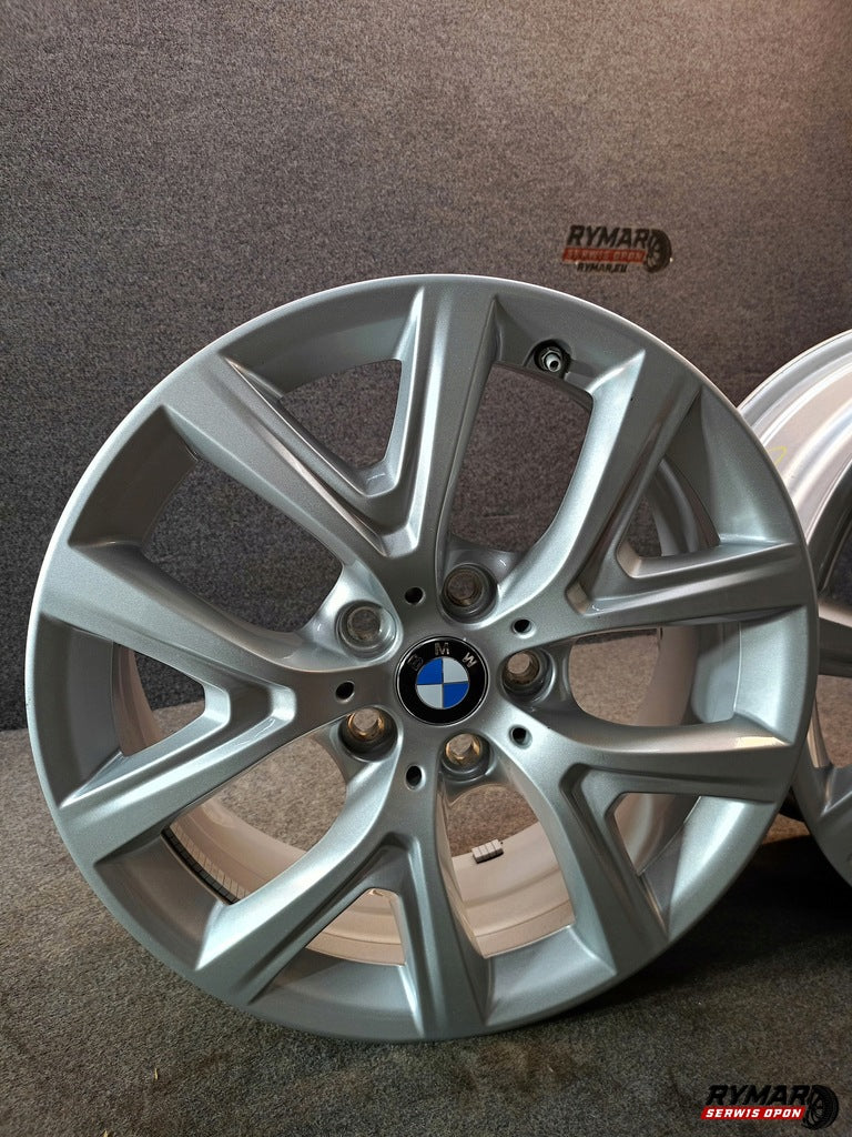 4x Alufelge 17 Zoll 6.5" 5x112 39ET Glanz Silber 6856076 Bmw Rim Wheel FEL2382181428hp