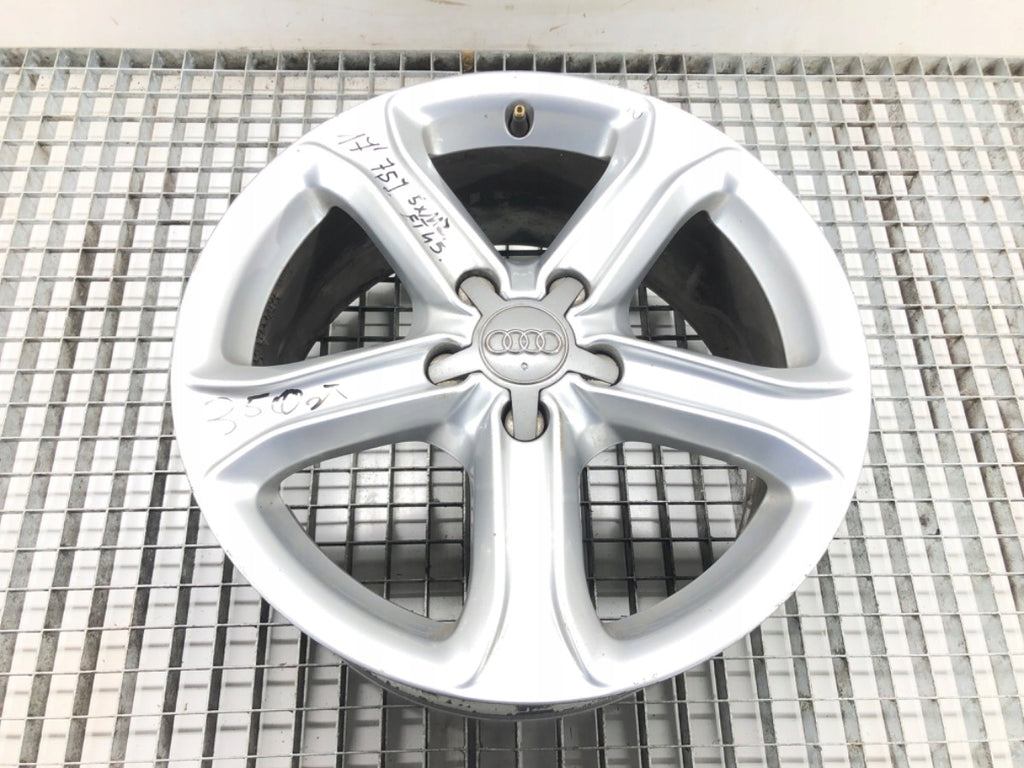 1x Alufelge 17 Zoll 7.5" 5x112 45ET Glanz Silber 8K0601025CE Audi Rim Wheel