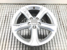 Load image into Gallery viewer, 1x Alufelge 17 Zoll 7.5&quot; 5x112 45ET Glanz Silber 8K0601025CE Audi Rim Wheel