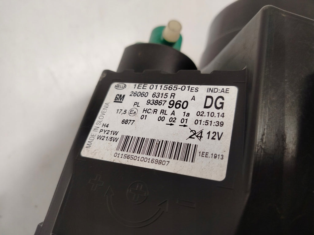 Frontscheinwerfer Opel Vivaro B 266606315R LED Ein Stück (Rechts oder Links)