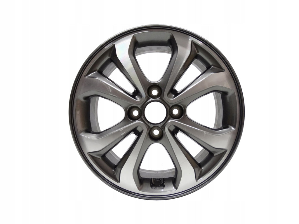 1x Alufelge 15 Zoll 6.0" 4x100 47ET Glanz Grau 52910-C8800 Hyundai I10 Rim Wheel FEL7597866051bb