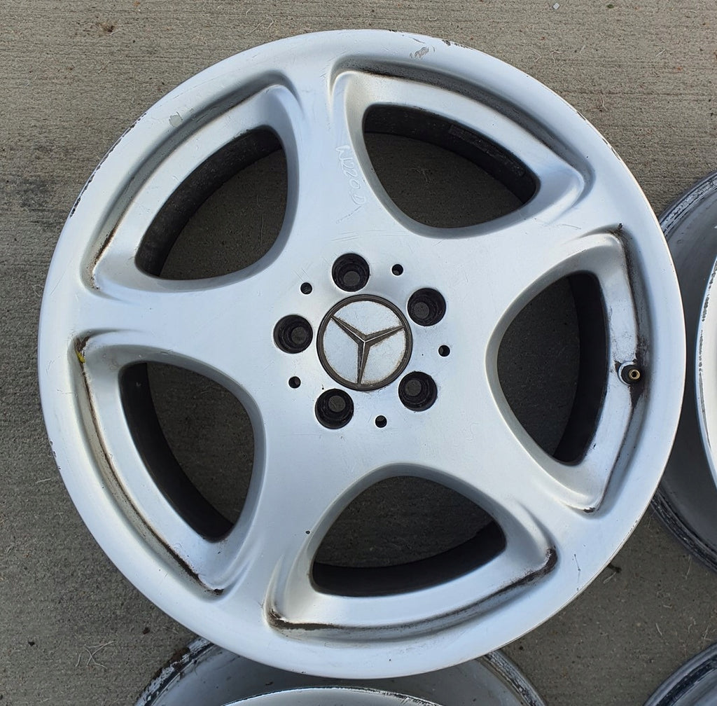 4x Alufelge 18 Zoll 8.0" 5x112 44ET 2204010302 Mercedes-Benz W220 Rim Wheel FEL7608526791tz