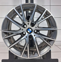 Load image into Gallery viewer, 1x Alufelge 17 Zoll 47ET Glanz Grau 7849122 BMW 1 F40 Rim Wheel FEL5464926038rr
