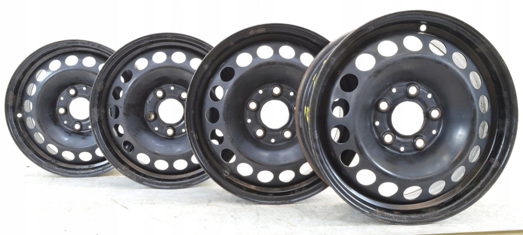 4x Alufelge 15 Zoll 6.5" 5x112 47ET Schwarz Audi W176 W246 Rim Wheel FEL3825889888nk