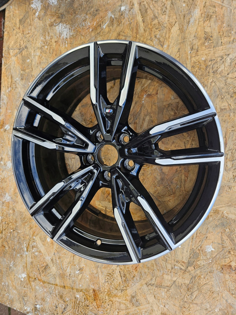 1x Alufelge 19 Zoll 8.0" 5x112 27ET 8089894 BMW 8 Rim Wheel FEL5321325512bg