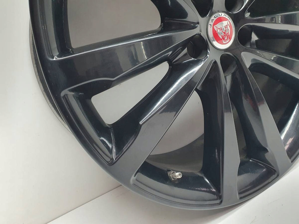 1x Alufelge 20 Zoll 8.5" 5x108 45ET Glanz Schwarz HK8M1007HA Jaguar F-Pace X761 FEL4921762499rx