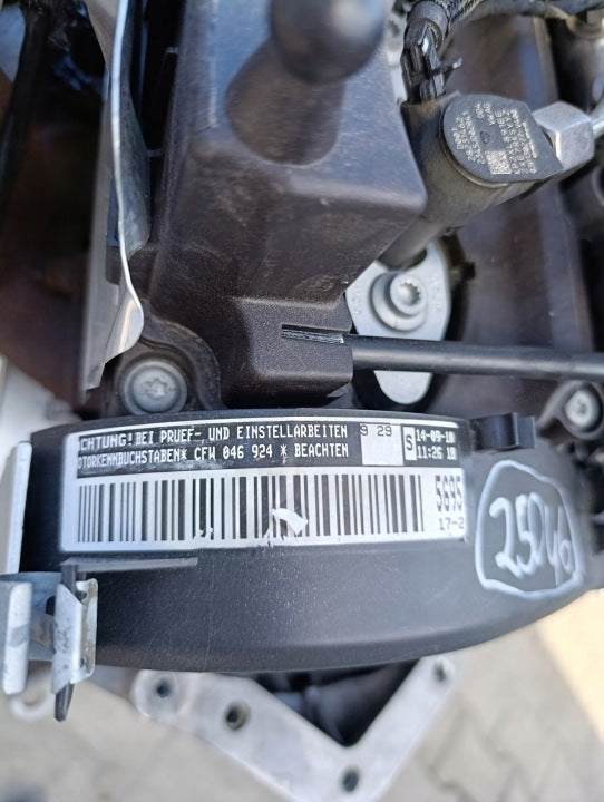 Motor VW Polo CFW 1.2 TDI 75PS 55kW 132TKm 2010 Diesel Engine Unkomplett MOT3894855092nm