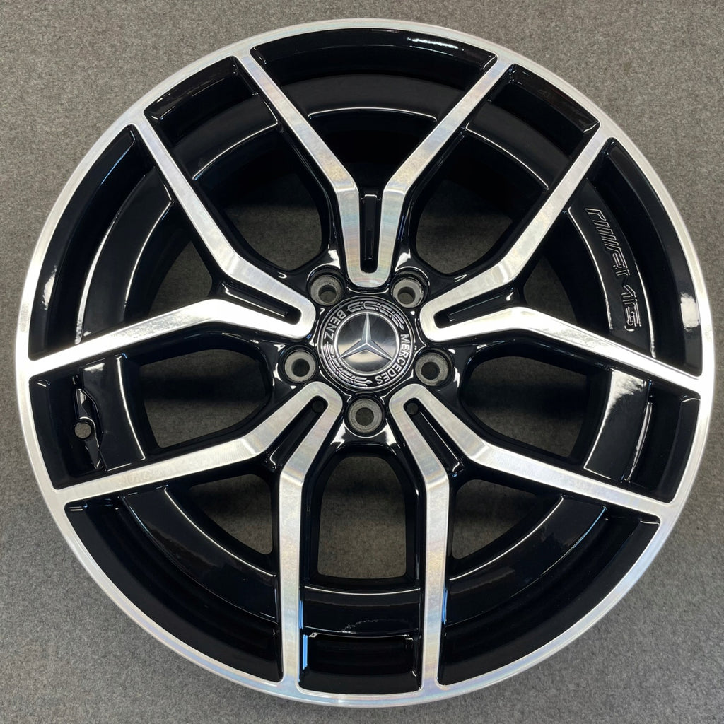 4x Alufelge 19 Zoll 8.0" 5x112 43ET Glanz Schwarz A2134016500 Mercedes-Benz W213 FEL7367996948uo
