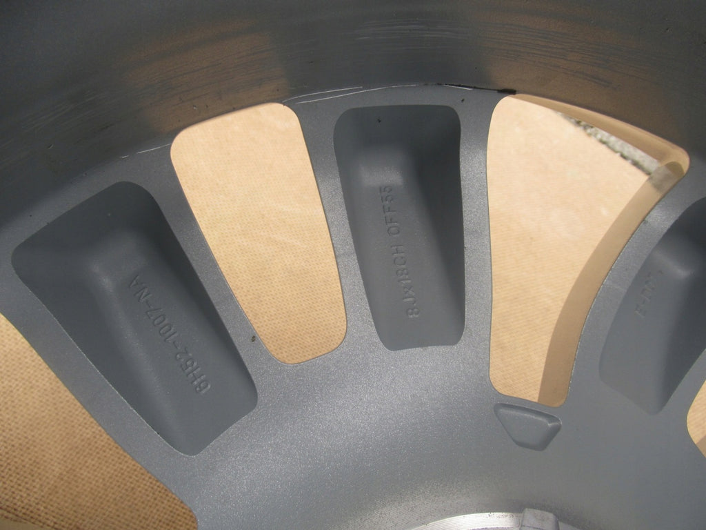 1x Alufelge 18 Zoll 8.0" 5x108 55ET Glanz Silber 6H52-1007-NA Land Rover FEL1579040148dy