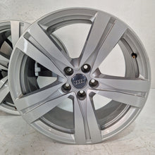 Laden Sie das Bild in den Galerie-Viewer, 4x Alufelge 18 Zoll 8.0" 5x112 25ET Glanz Silber 4M0601025A Audi Rim Wheel FEL8466702170eo
