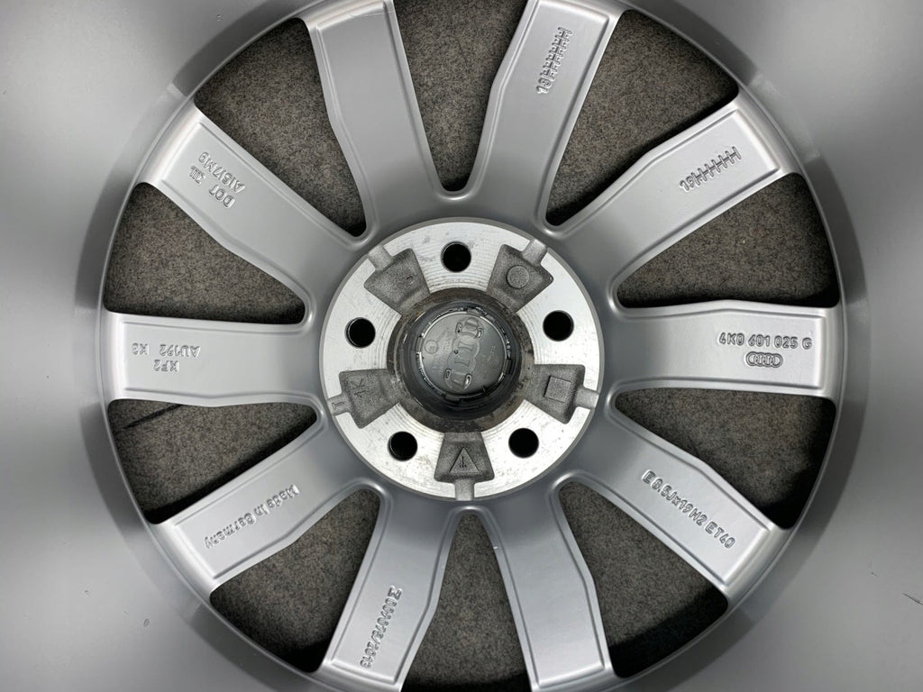 4x Alufelge 19 Zoll 8.5" 5x112 40ET Glanz Silber 4K0601025G Audi A6 C8 Rim Wheel FEL7729038147ue