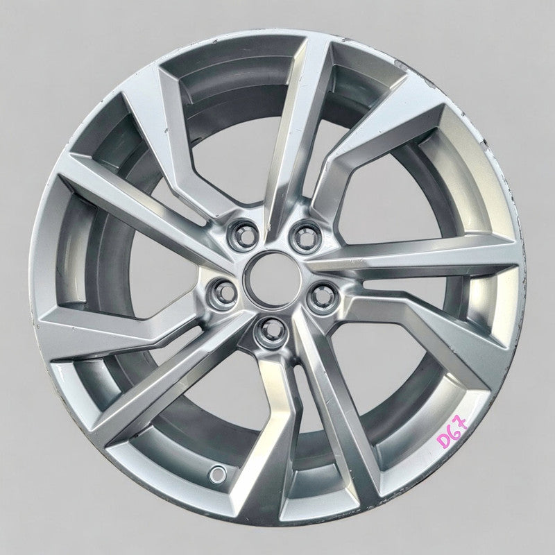 1x Alufelge 18 Zoll 8.5" 5x112 50ET Glanz Silber 8S0601025AN Audi Tt Rim Wheel