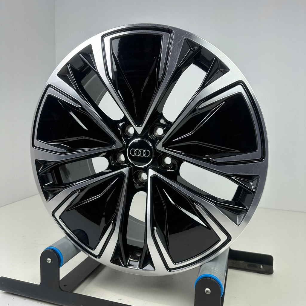 1x Alufelge 18 Zoll 8.0" 5x112 40ET Glanz Schwarz 8B3601025E Audi Rim Wheel FEL9322639659ss