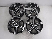 Laden Sie das Bild in den Galerie-Viewer, 4x Alufelge 18 Zoll 7.5" 5x112 49ET Glanz Schwarz A1774010700 Mercedes-Benz W177 FEL9907796824oo