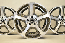 Laden Sie das Bild in den Galerie-Viewer, 4x Alufelge 19 Zoll 8.0" 5x112 60ET Glanz Grau A1644011202 Mercedes-Benz Mg FEL3866445514fv