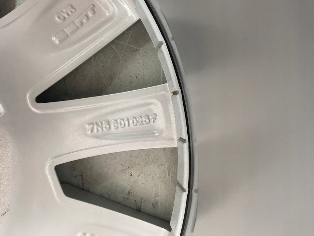 1x Alufelge 16 Zoll 6.5" 5x112 33ET Glanz Silber 7N5601025 Seat Alhambra FEL8239036039zj