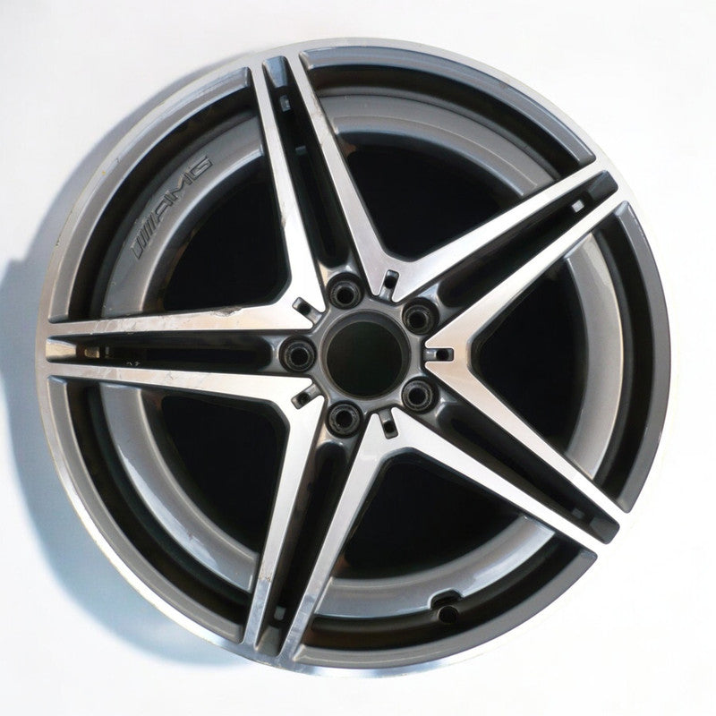 1x Alufelge 19 Zoll 8.0" 5x112 34ET Glanz A2934010700 Mercedes-Benz Amg