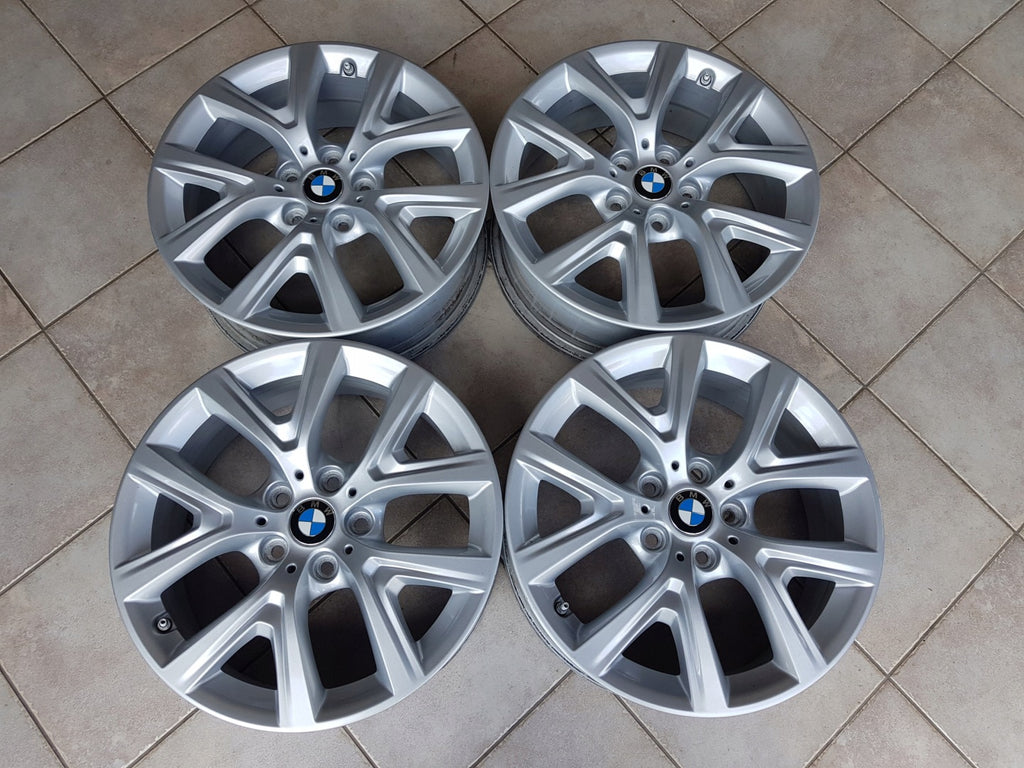 4x Alufelge 17 Zoll 6.5" 5x112 39ET Glanz Silber 6856076 BMW F39 X1 F48 FEL7931748250jz