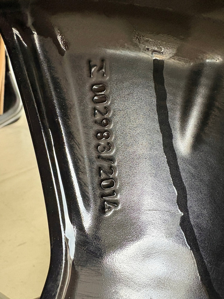 1x Alufelge 17 Zoll 7.0" 5x112 44 5ET Glanz Schwarz A2064017100 Mercedes-Benz