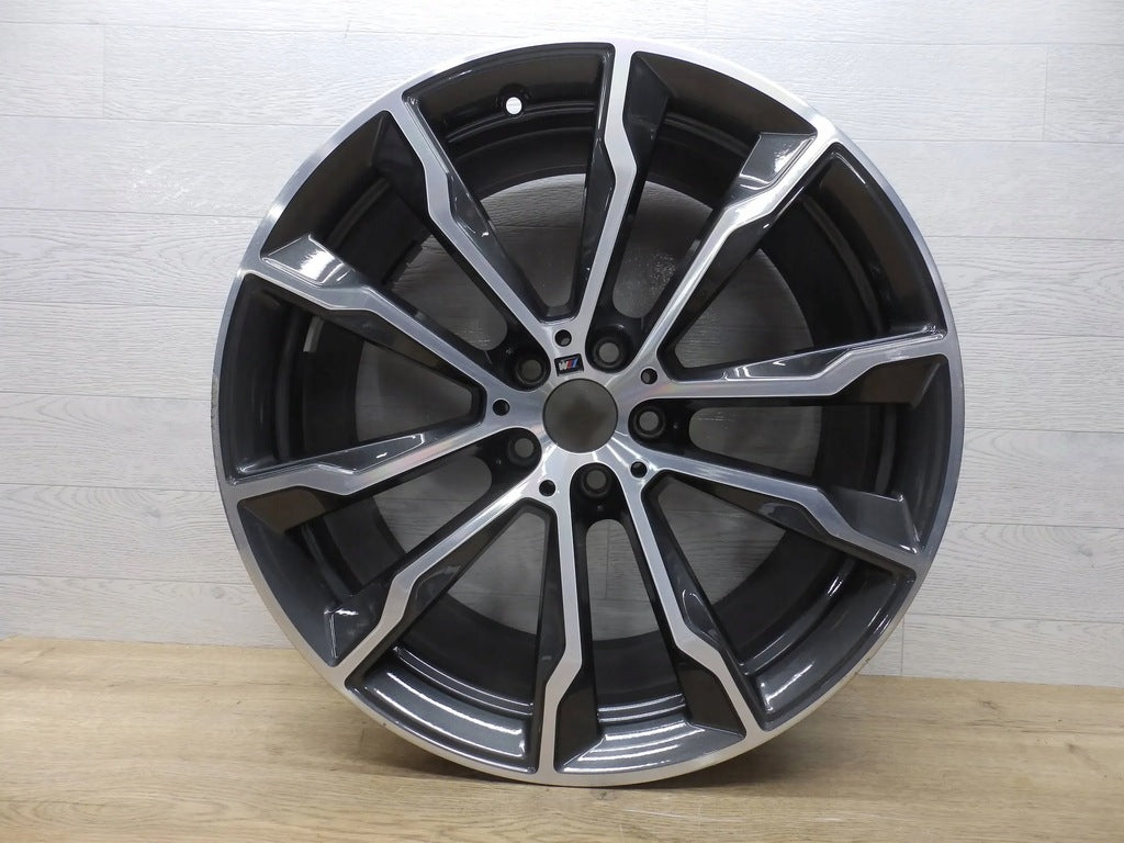 1x Alufelge 20 Zoll 9.5" 5x112 43ET Glanz 8010269 BMW G01 G02 Mg Rim Wheel FEL6157964439bp
