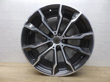 Load image into Gallery viewer, 1x Alufelge 20 Zoll 9.5" 5x112 43ET Glanz 8010269 BMW G01 G02 Mg Rim Wheel FEL6157964439bp