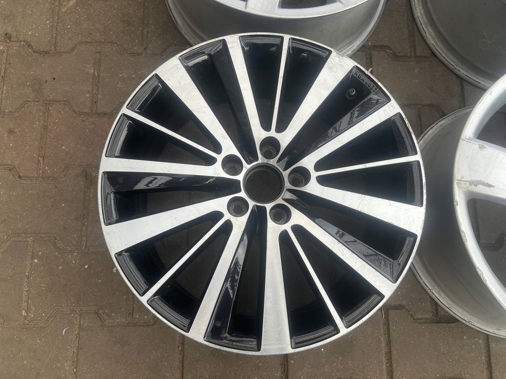 1x Alufelge 18 Zoll 7.5" 5x112 51ET Glanz Schwarz 5C5071498 VW New Beetle