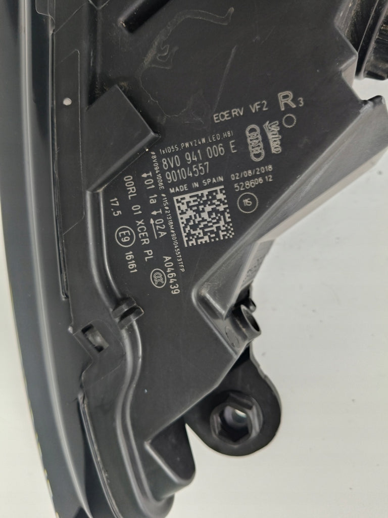 Frontscheinwerfer Audi A3 8V0941006E Rechts Scheinwerfer Headlight SCH6327065416xr